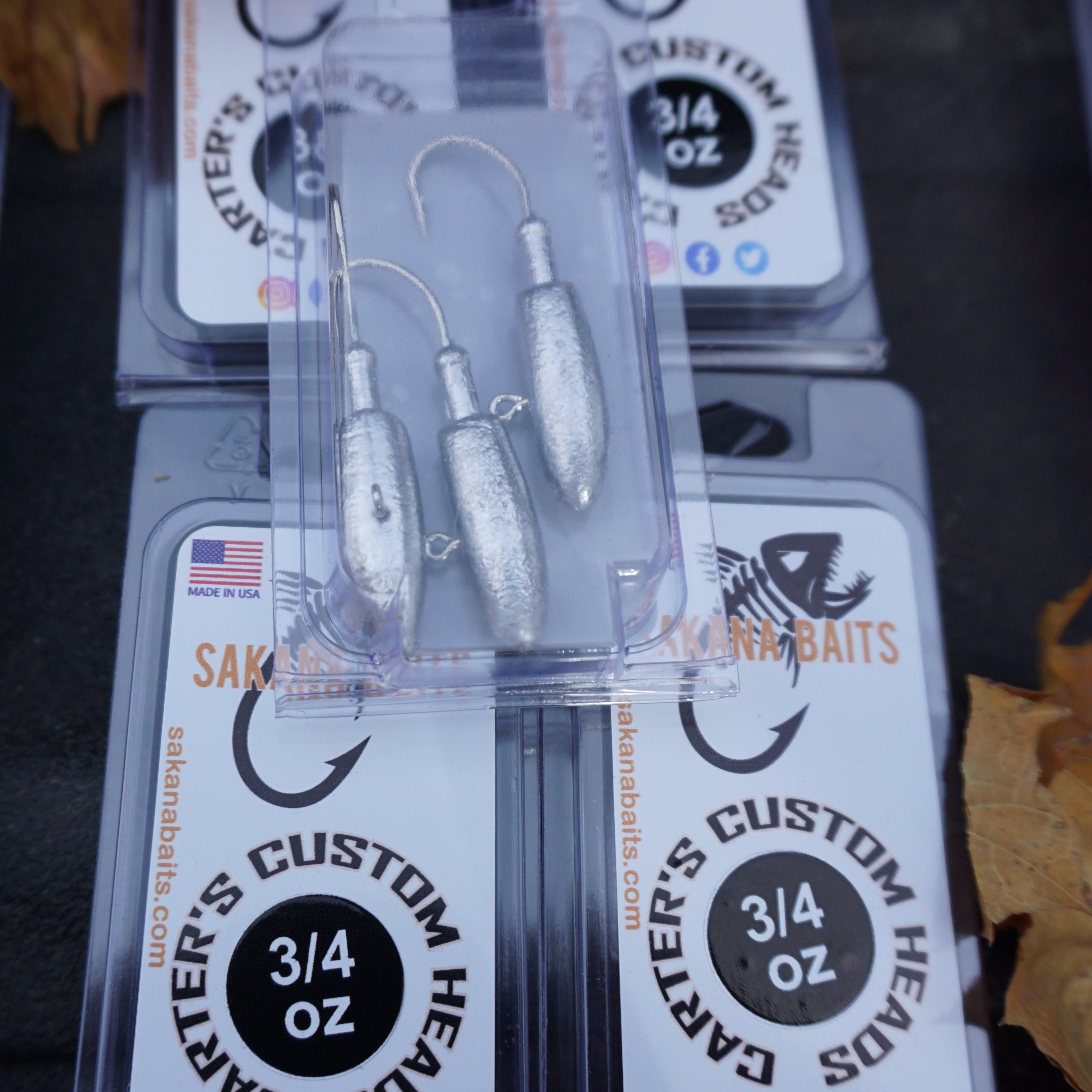 Carters Custom Heads 3/4 Ounce